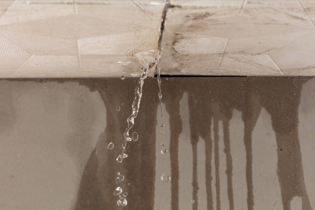 Professional Sewage Cleanup technician working in Omak, WA
